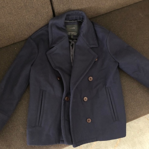 Jcrew Merino Wool Peacoat 